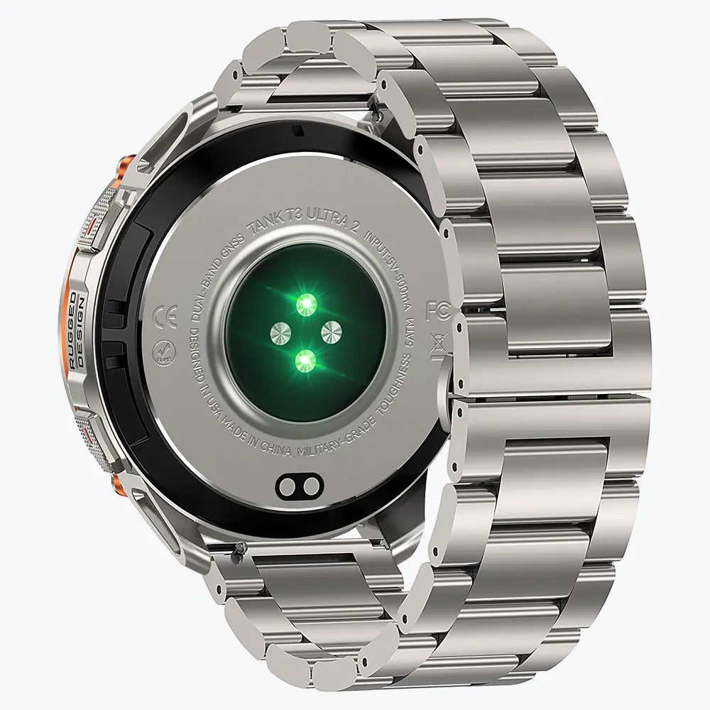 kospet-tank-t3-ultra-2-smartwatch-silver-with-steel-straps#color_silver^package_Silicone + Steel Premium