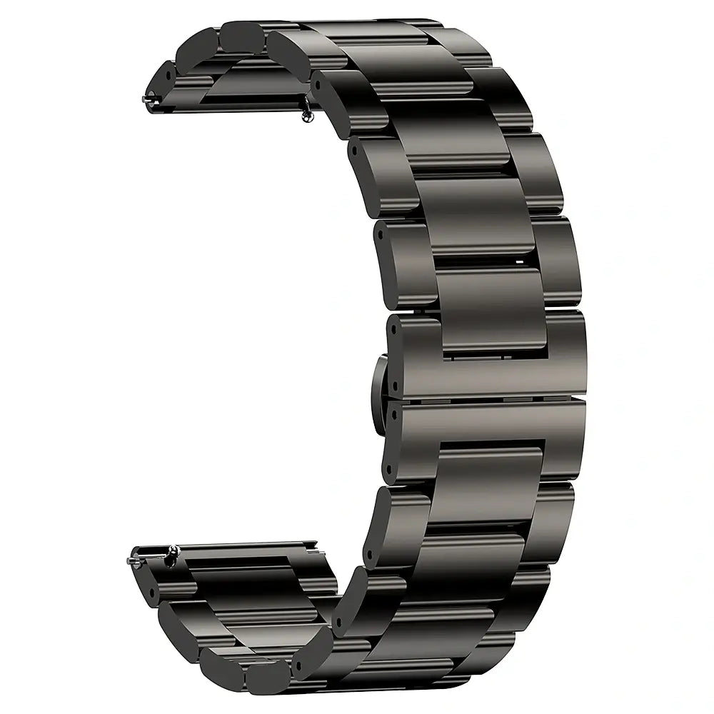 KOSPET 22mm Stainless Steel Double Deployant Strap