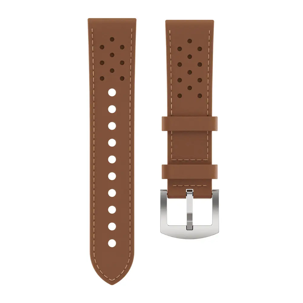 KOSPET 22mm Premium Archlan Leather Strap#color_brown