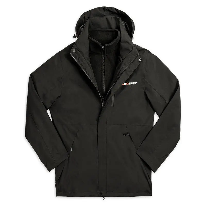 KOSPET 3-in-1 Waterproof Rain Jacket