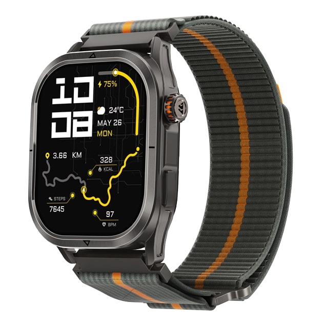 KOSPET 22mm Woven Nylon Sport Loop Strap