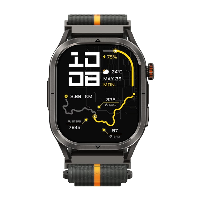 KOSPET 22mm Woven Nylon Sport Loop Strap