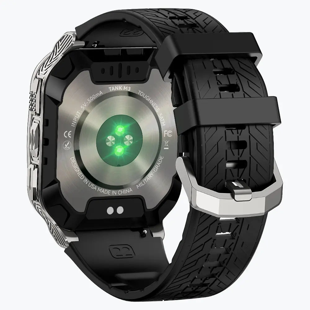 kospet-m3-smartwatch-silver-with-silicone-straps#color_silver^package_Silicone Basic