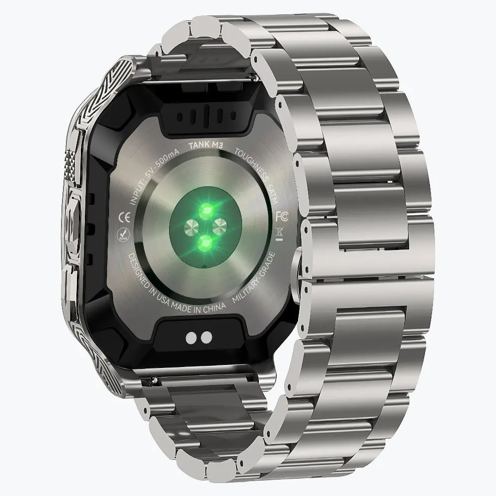 kospet-m3-smartwatch-silver-with-steel-straps#color_silver^package_Silicone + Steel Premium